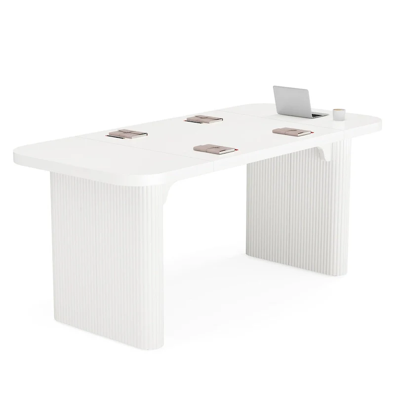 5FT Wood Rectangular Conference Meeting Table Office Executive Desk