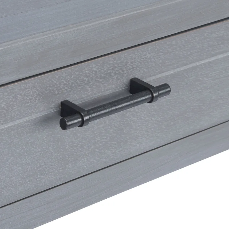 SAFAVIEH Zennure White Washed Grey Writing Desk