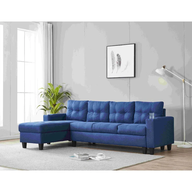 Reversible Chaise Sectional Sofa