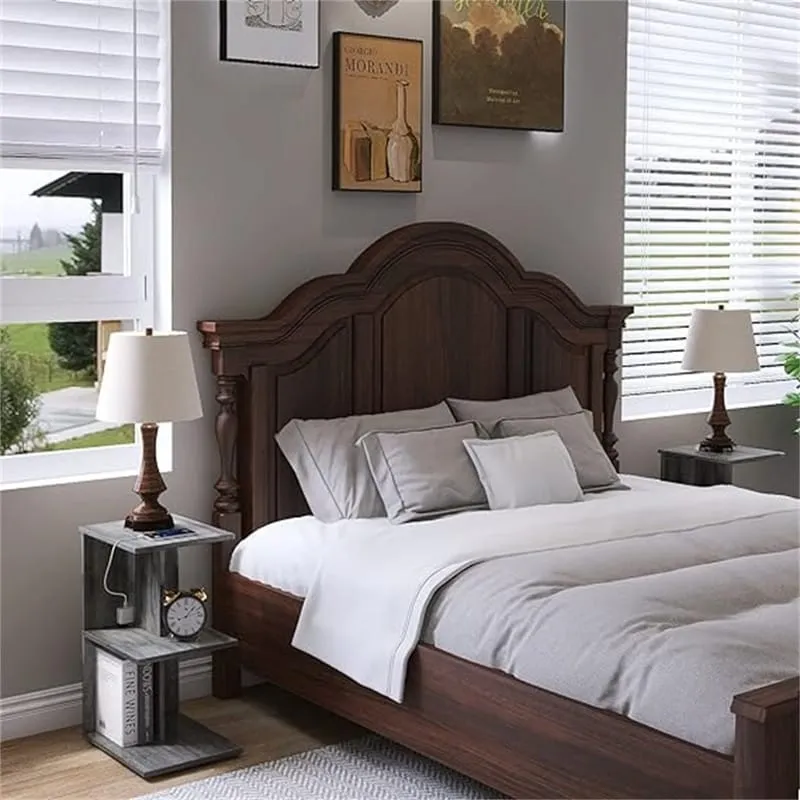 Table with USB Ports and Outlets