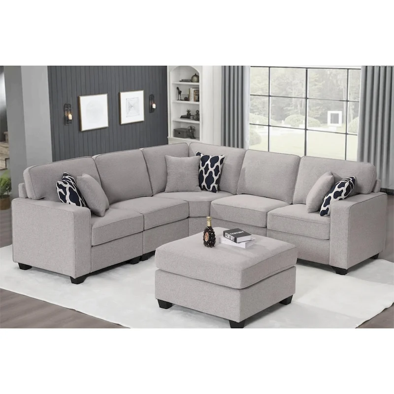 Flexible Combination Module Reversible Sectional Sofa