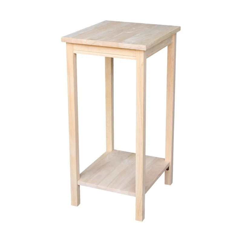 The Gray Barn Moonshine Unfinished Accent Table