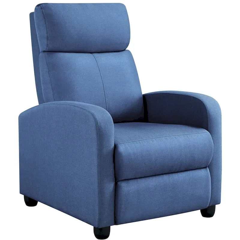 Yaheetech Modern Fabric Recliner Chair