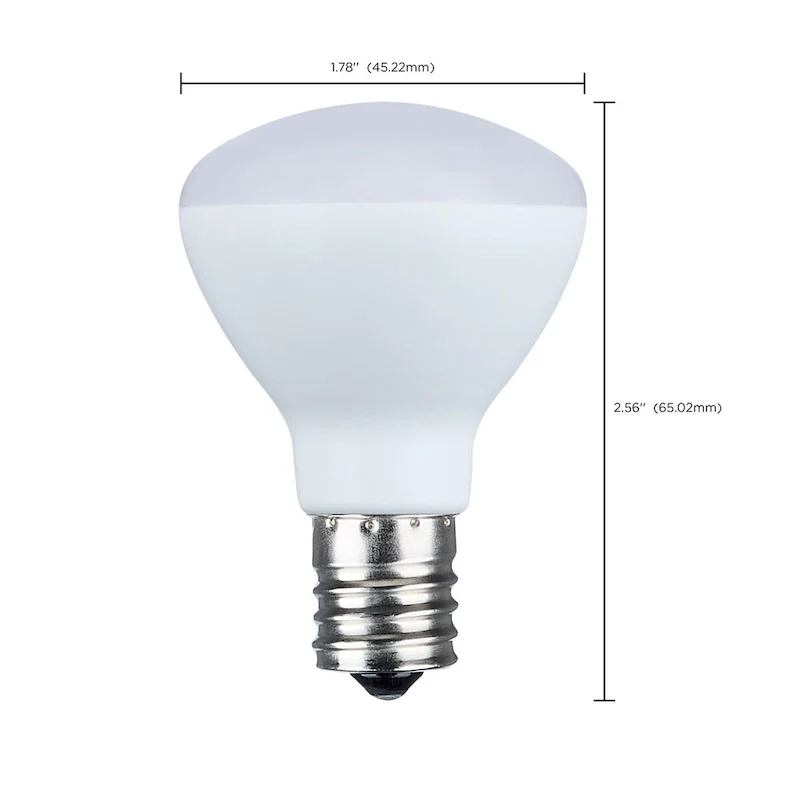 3.5 Watt R14 LED Intermediate Base 5000K CCT Frost Finish 120 Volt