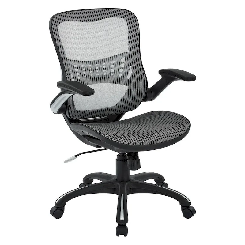 Office Star Mesh Seat and Back Manager Chair