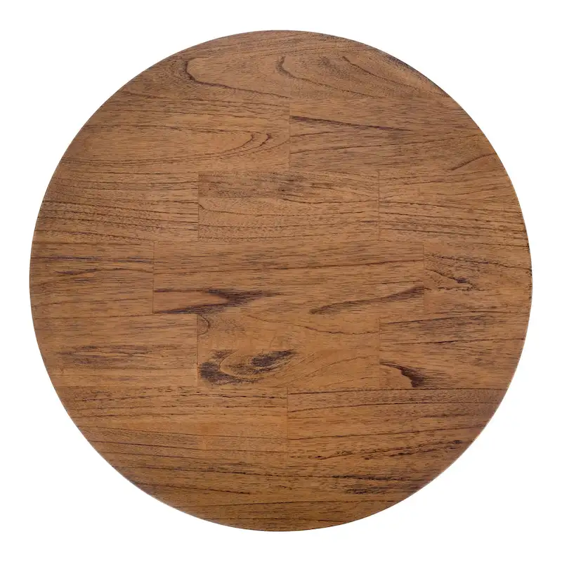 Kamari Rattan Coffee Table & Side/End Table w/ Wood Top