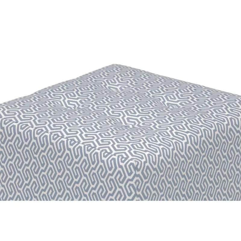 Merton Transtional Square Button Tufted Ottoman