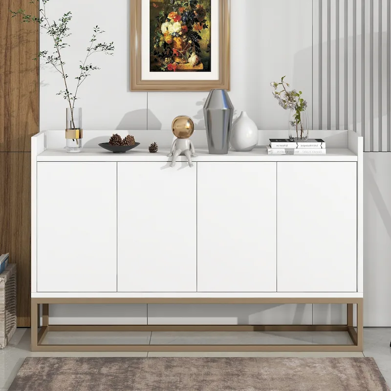 Kitchen Buffet Sideboard Coffee Bar Cabinet Accent Storage Cabinet Server Table