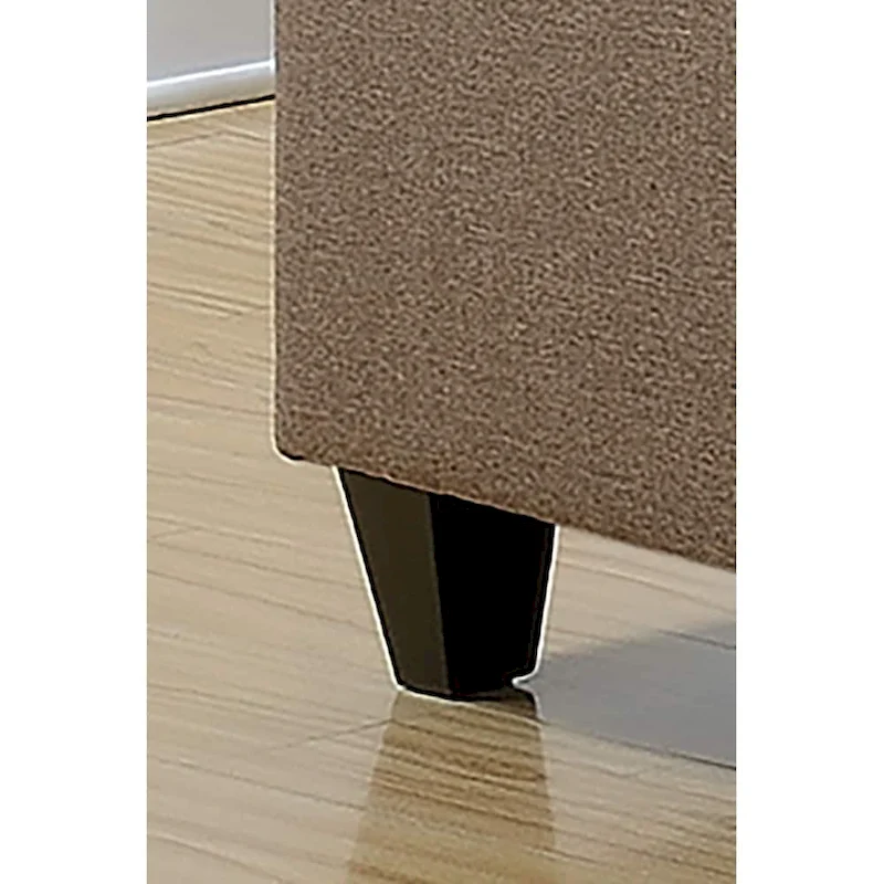 Bobkona Troy Plush Polyfiber 2-piece Sofa and Loveseat Set