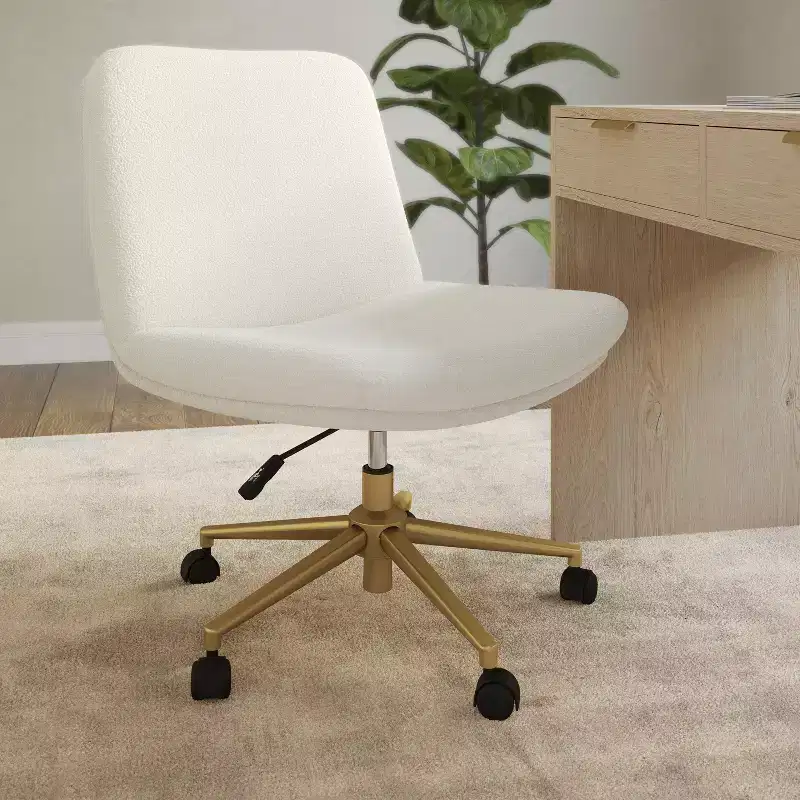 Martha Stewart Eloise Upholstered Office Chair