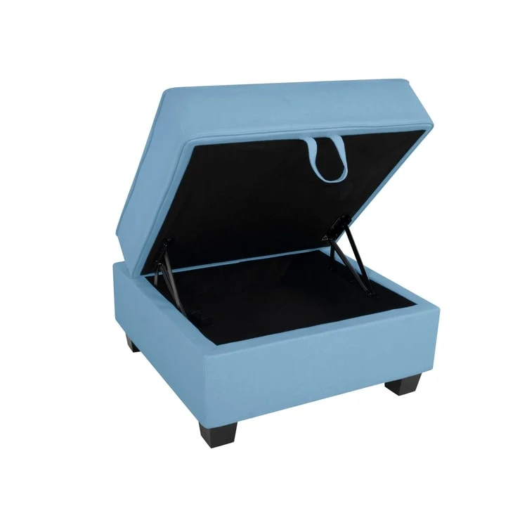 Modern DIY Convertible Modular Sectional Ultimate Sofa Collection - Optional Ottoman Middle and Armrest Modules