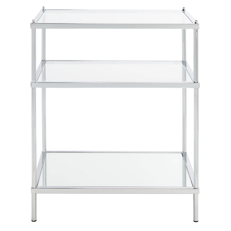 SAFAVIEH Vida 3-Tier Accent Table - 22 W x 18 D x 27 H - 22Wx18Dx27H