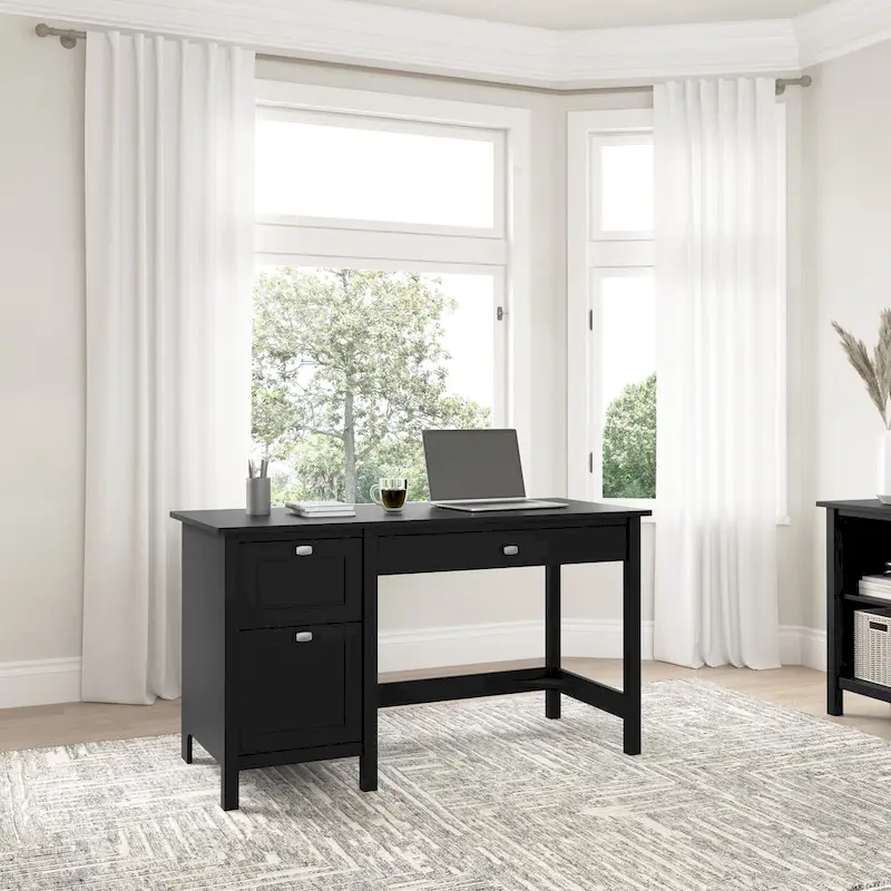 Broadview 54W Computer Desk with Drawers by Bush Furniture