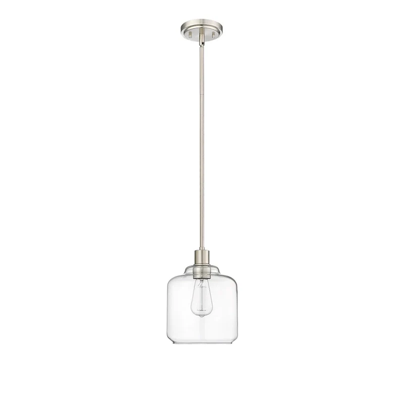 Millennium Lighting Asheville 1 Light Mini-Pendant Fixture with Clear Glass Shades