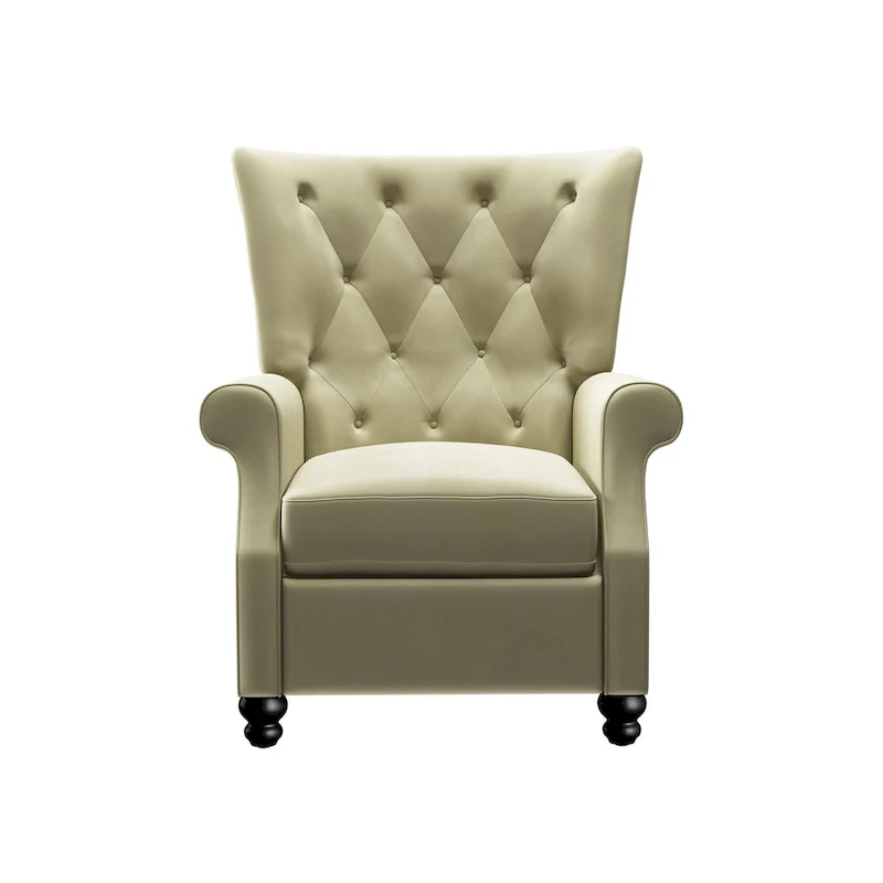 Plush Pushback Recliner Chairs (Set of 2)