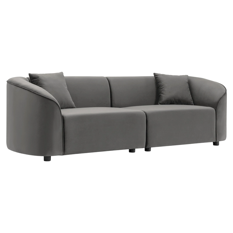 Christopher Knight Home - Allegra Sculptural 87 Curved Sofa