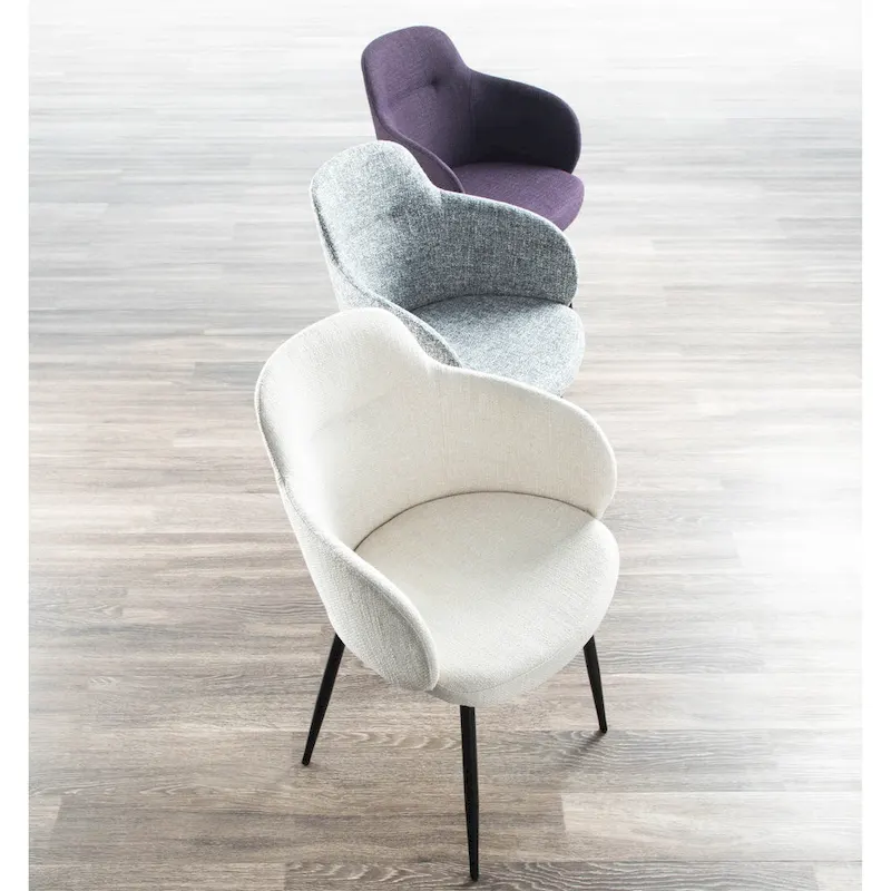 Industrial-Style Upholstered Chair