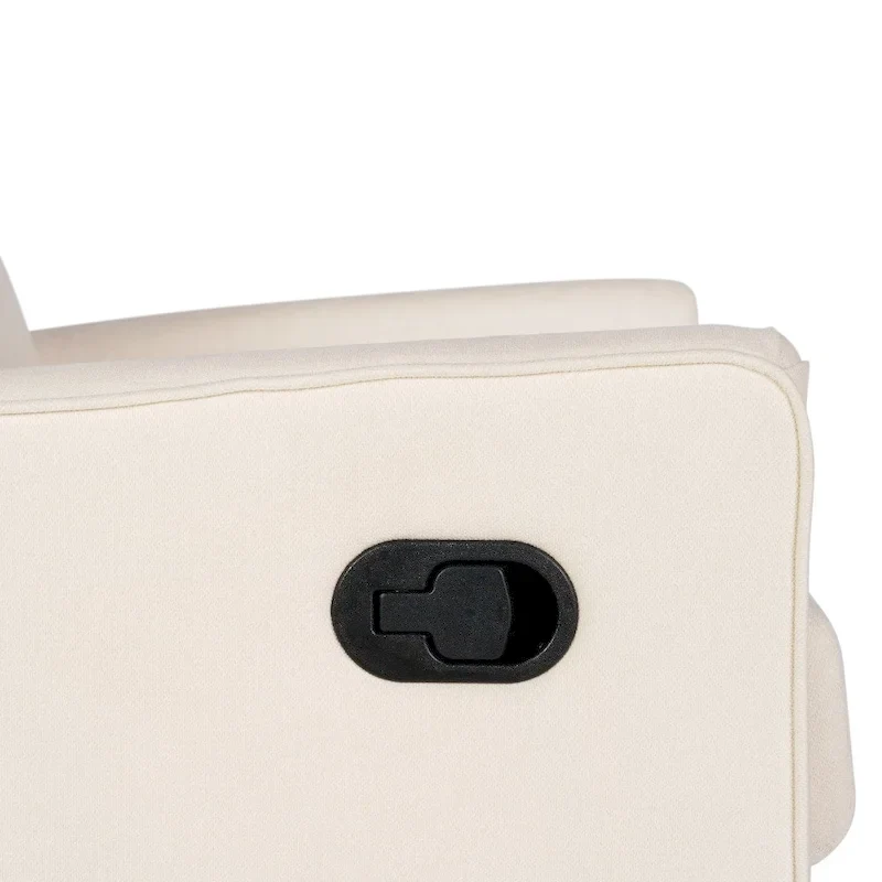 Manual Rocking Recliner Chair with Swivel and Gliding Motion