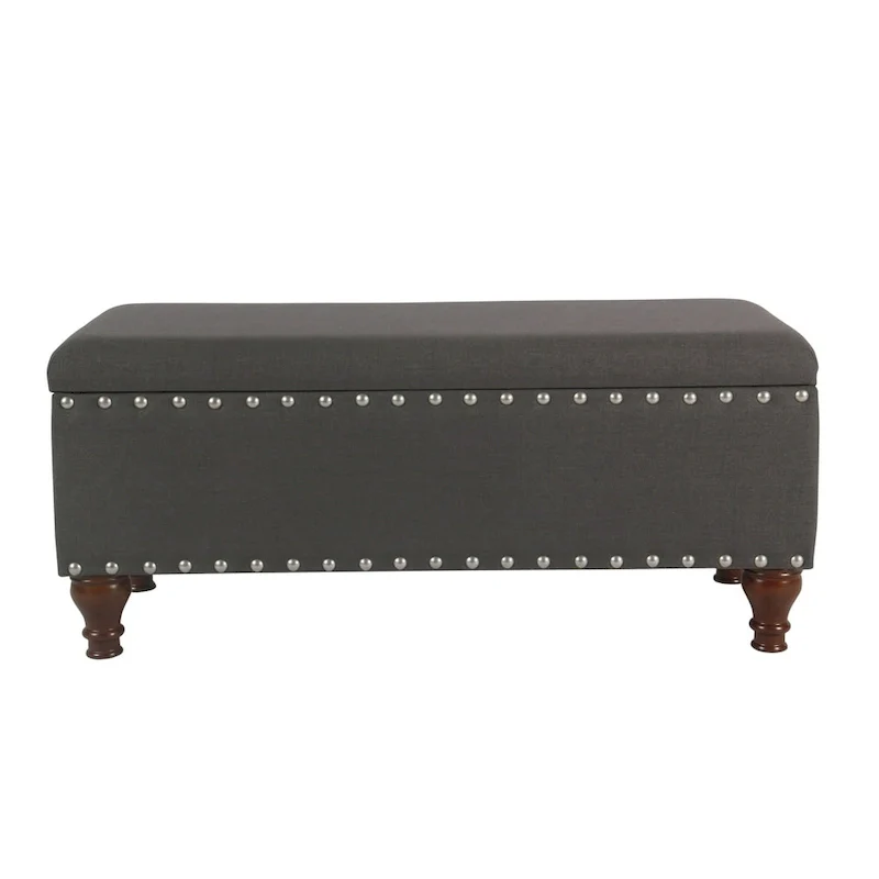Copper Grove Raush Tufted Linen Storage Bench