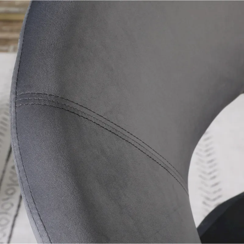 28 Polyester Upholstered Accent Chair with Gold Base