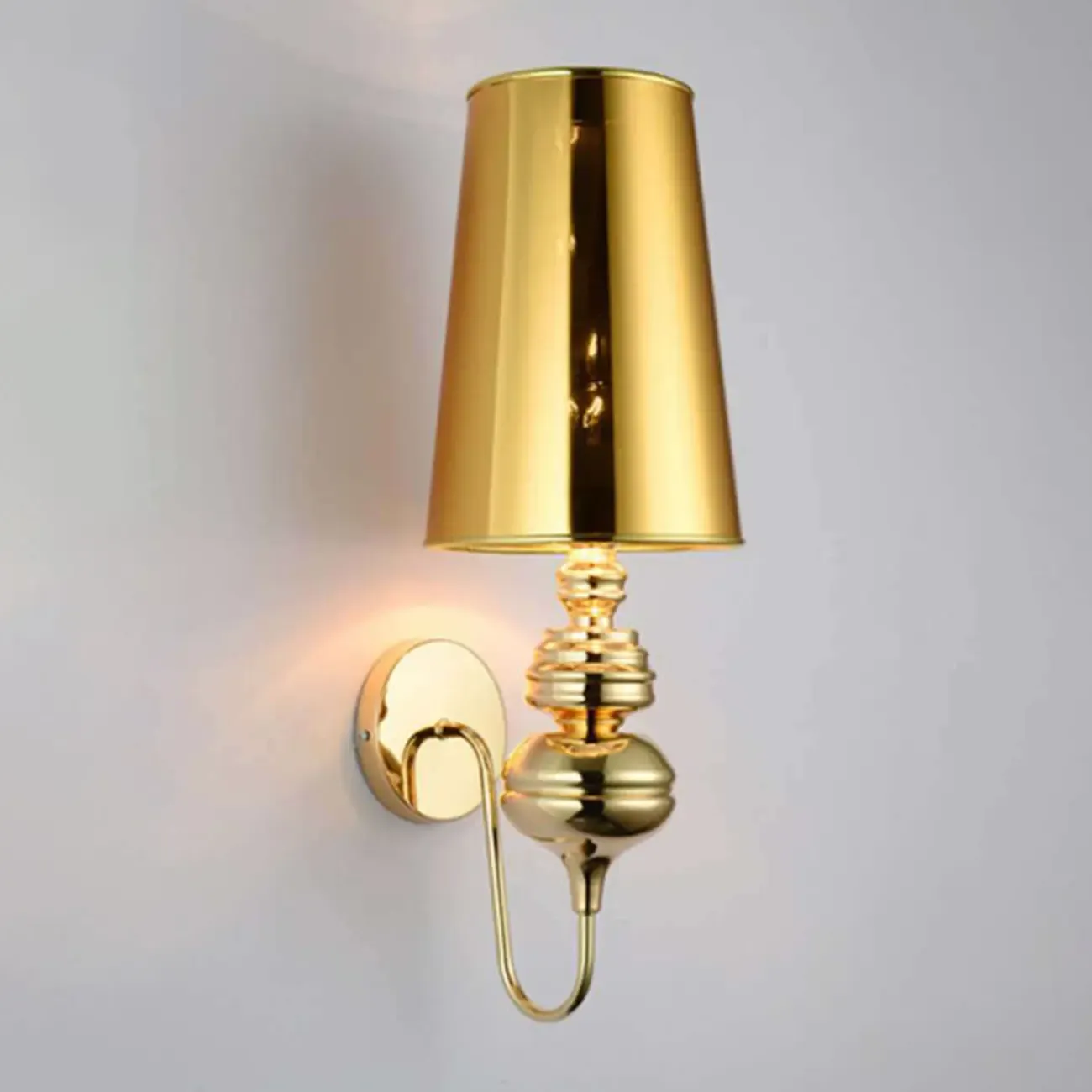 Modern Metal Cylinder Shade Wall Sconce