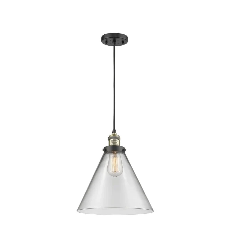 Innovations Lighting X-Large Cone Single Light 12  Wide Pendant