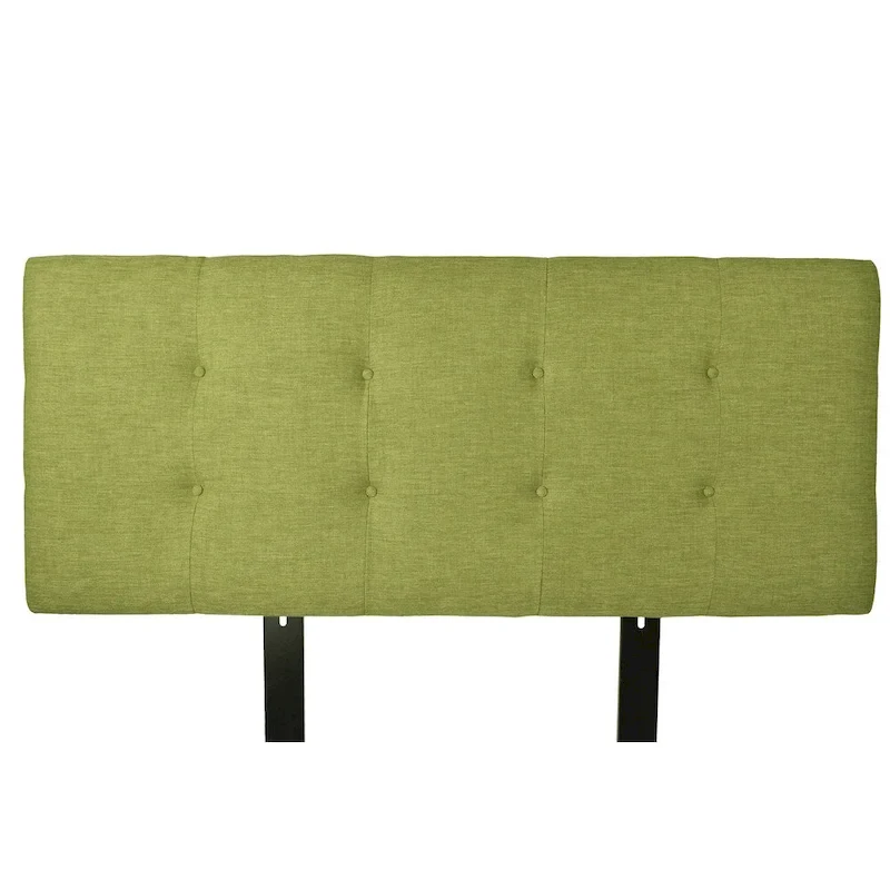 MJL Furniture Ali Button Tufted Key Largo Grass Upholstered Headboard
