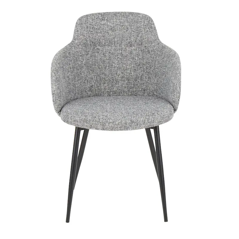 Industrial-Style Upholstered Chair