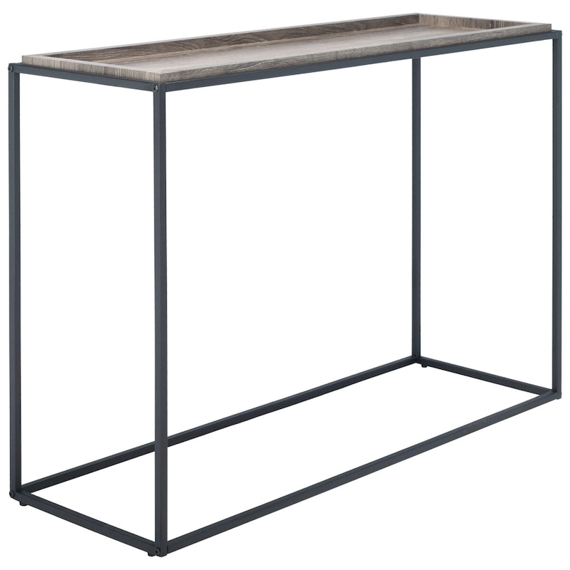 SAFAVIEH Prudie Living Room Foyer Entryway Console Table - 43.3 W x 15 L x 31.5 H - 43Wx15Dx32H