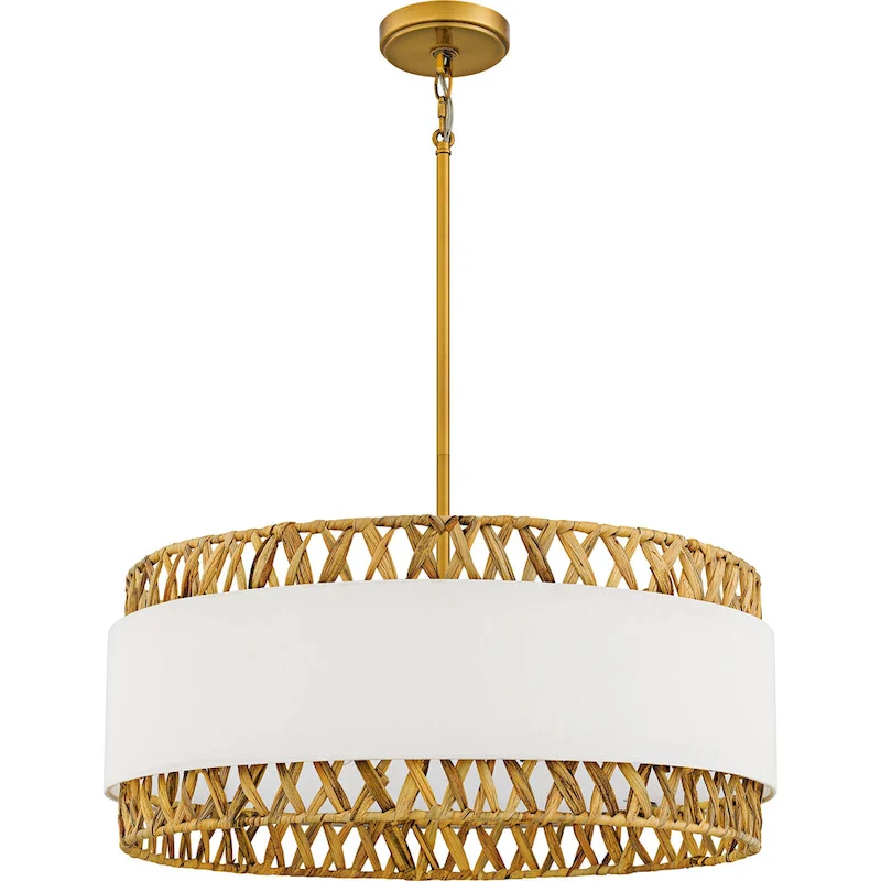 Kate 5-Light Brushed Gold Pendant