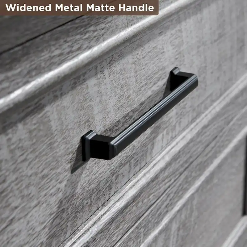 Farmhouse 5 Drawers Dresser Chests, Wood Rustic Chest of Drawers