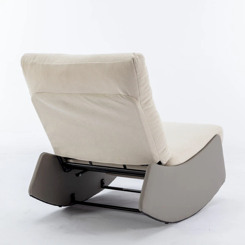 GDFStudio Modern Rocking Chair Recliner with Footrest