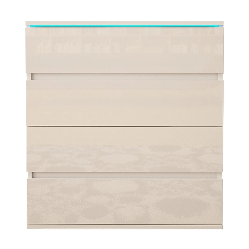 Strick & Bolton Cyrena Glossy Modern Dresser