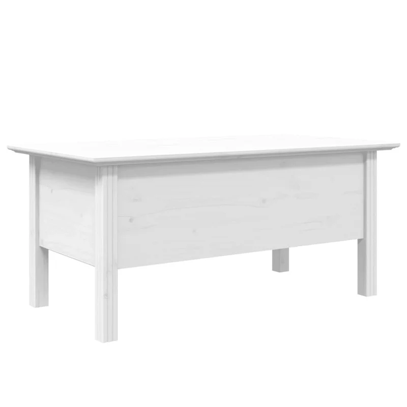 Solid Pine Coffee Table / Living Room Accent Side Table — 39.4