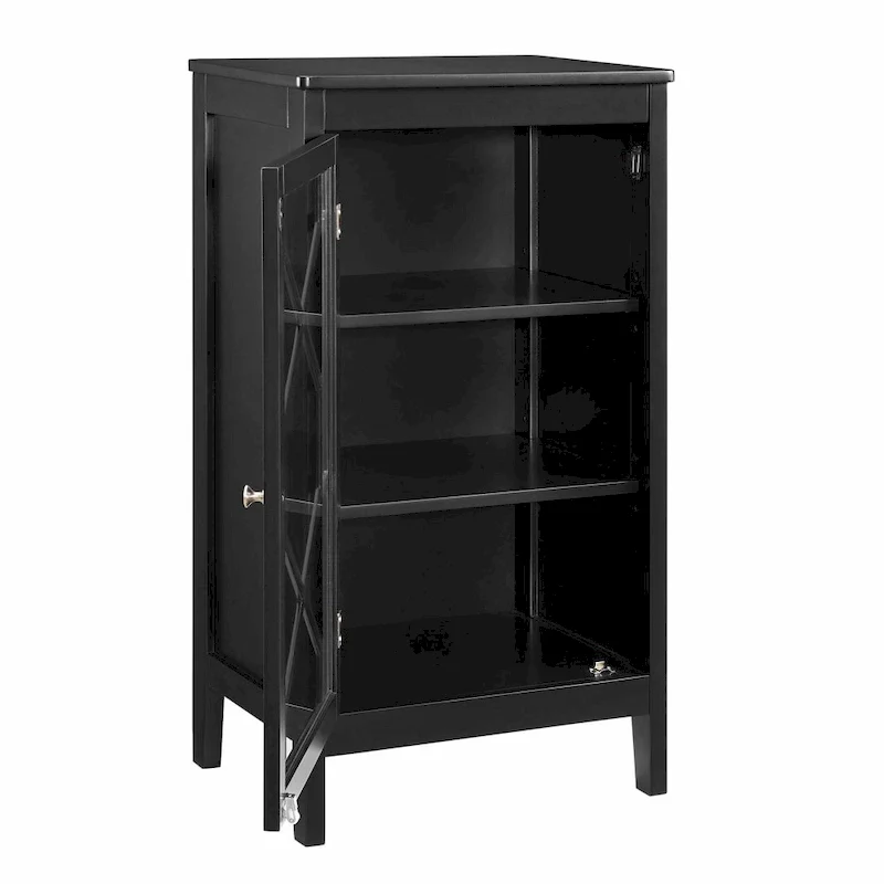 Ava Black Small Cabinet