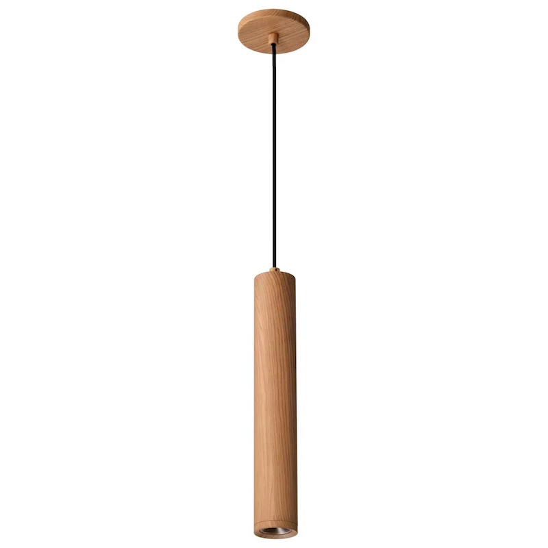 Century 12 Watt 16  LED Pendant Ash Wood Finish - Ash Wood