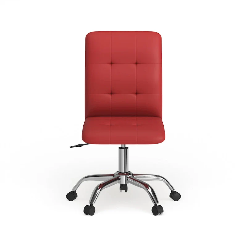 Armless Mid Back Office Chair