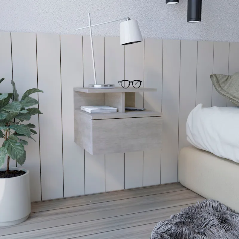 Adele Floating Nightstand with Drawer