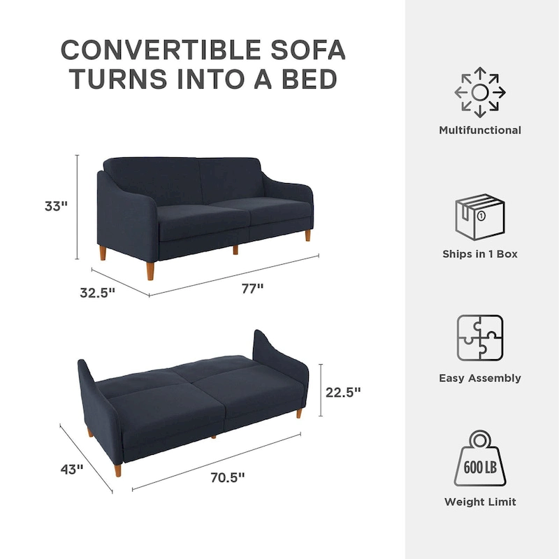 Avenue Greene Jayson Coil Futon