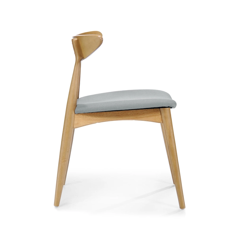 Barron Mid-Century Modern Dining Chairs (Set of 2) by Christopher Knight Home - 22.50 W x 19.75 L x 28.75 H