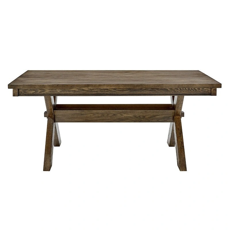 Chester Rustic Farmhouse Dining Table - N/A