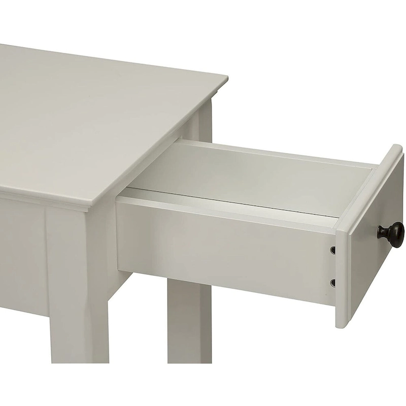 Wooden Side Table with 1 Drawer