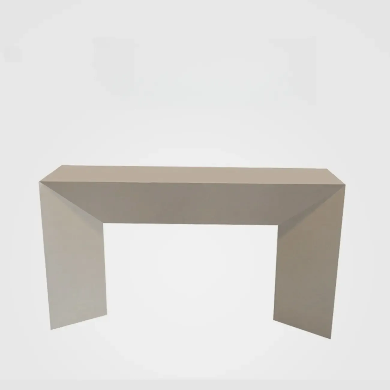 Modern Stone Top Wooden Base Console Table | HomeyFad