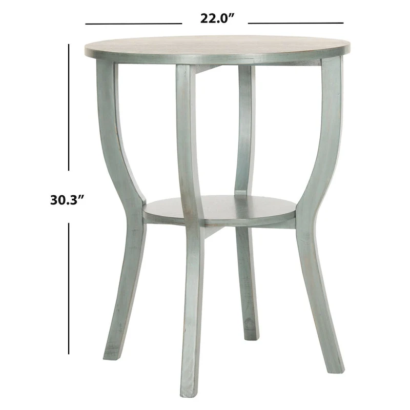 SAFAVIEH Maryann Accent Table - 22 x 22 x 30.3 - 22Wx22Dx30H