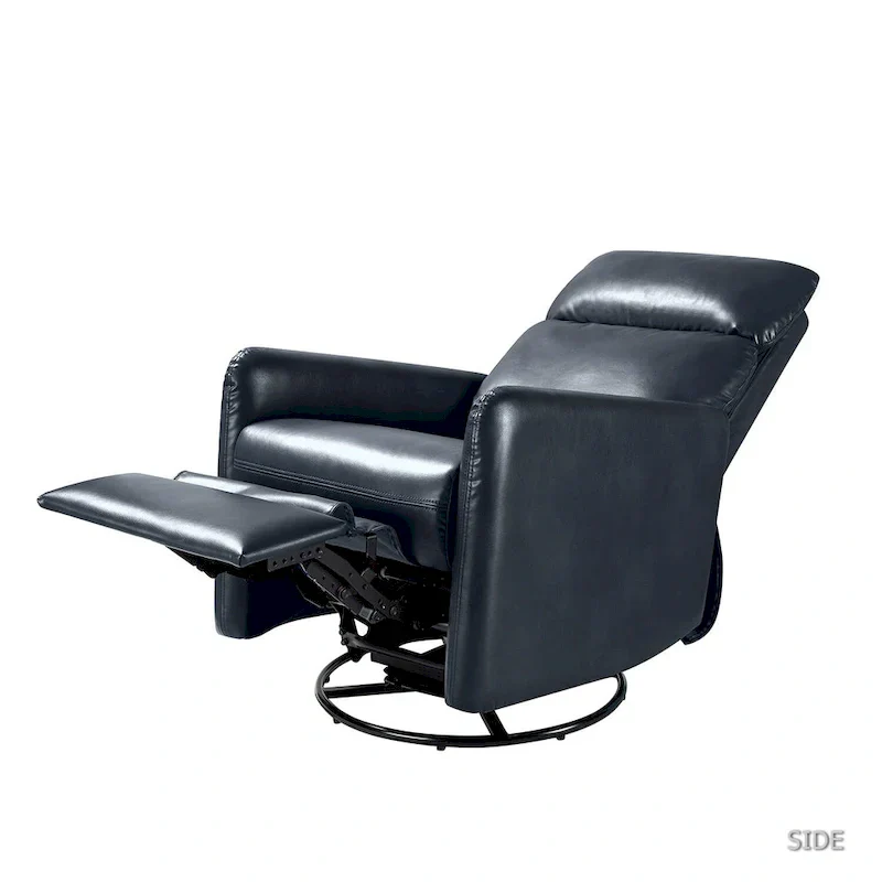 Lyle Manual Swivel Recliner with Metal Base