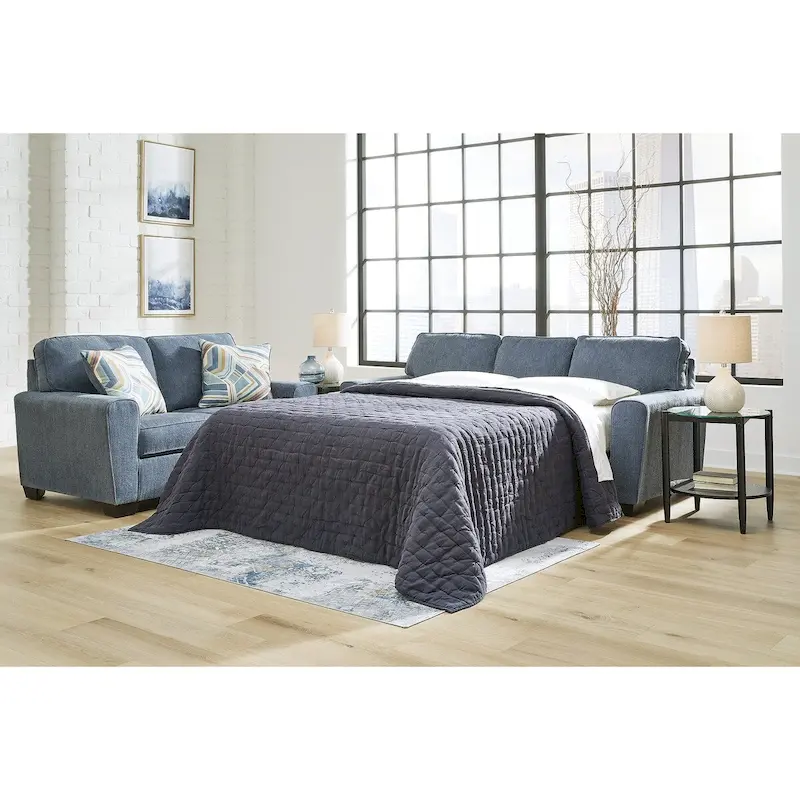 Signature Design by Ashley Cashton Queen Sofa Sleeper - 87 W x 38 D x 39 H