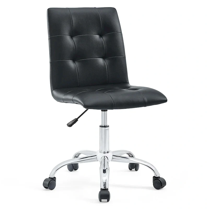 Armless Mid Back Office Chair