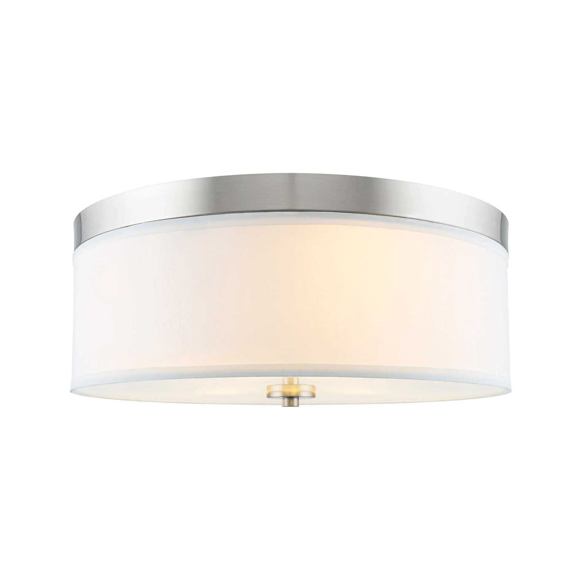 Walker 15 Mid-Century Modern 3-Light Flush Mount Ceiling Light