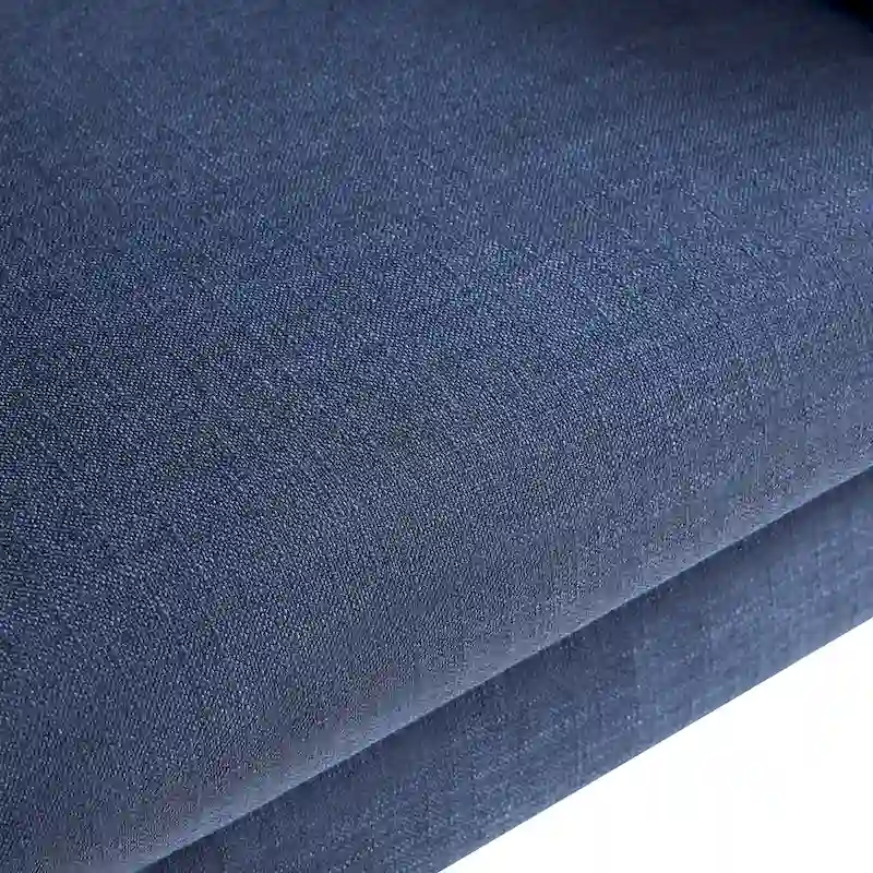 Linen Accent Chair with Tufted Back