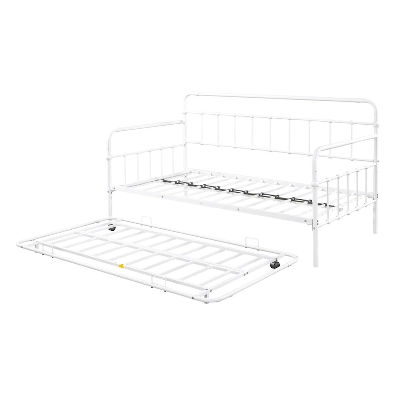 Metal Frame Daybed with trundle